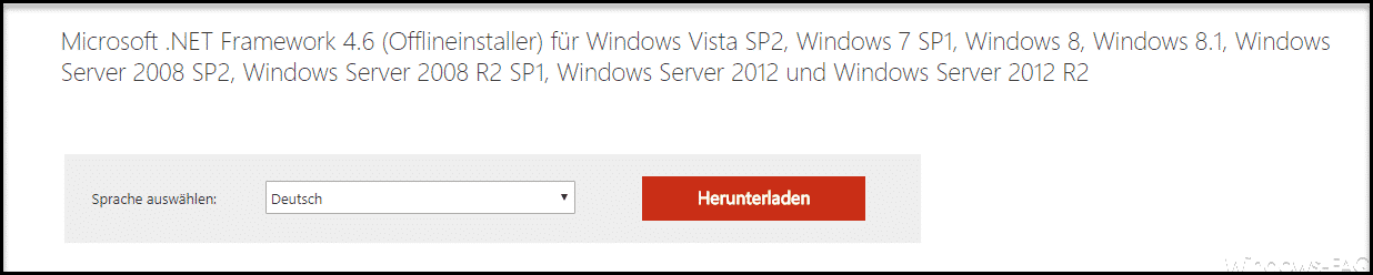 Microsoft .NET Framework 4.6