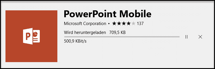 PowerPoint Mobile als PowerPoint Viewer Ersatz