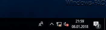Windows Taskbar ohne Bildschirmtastatur