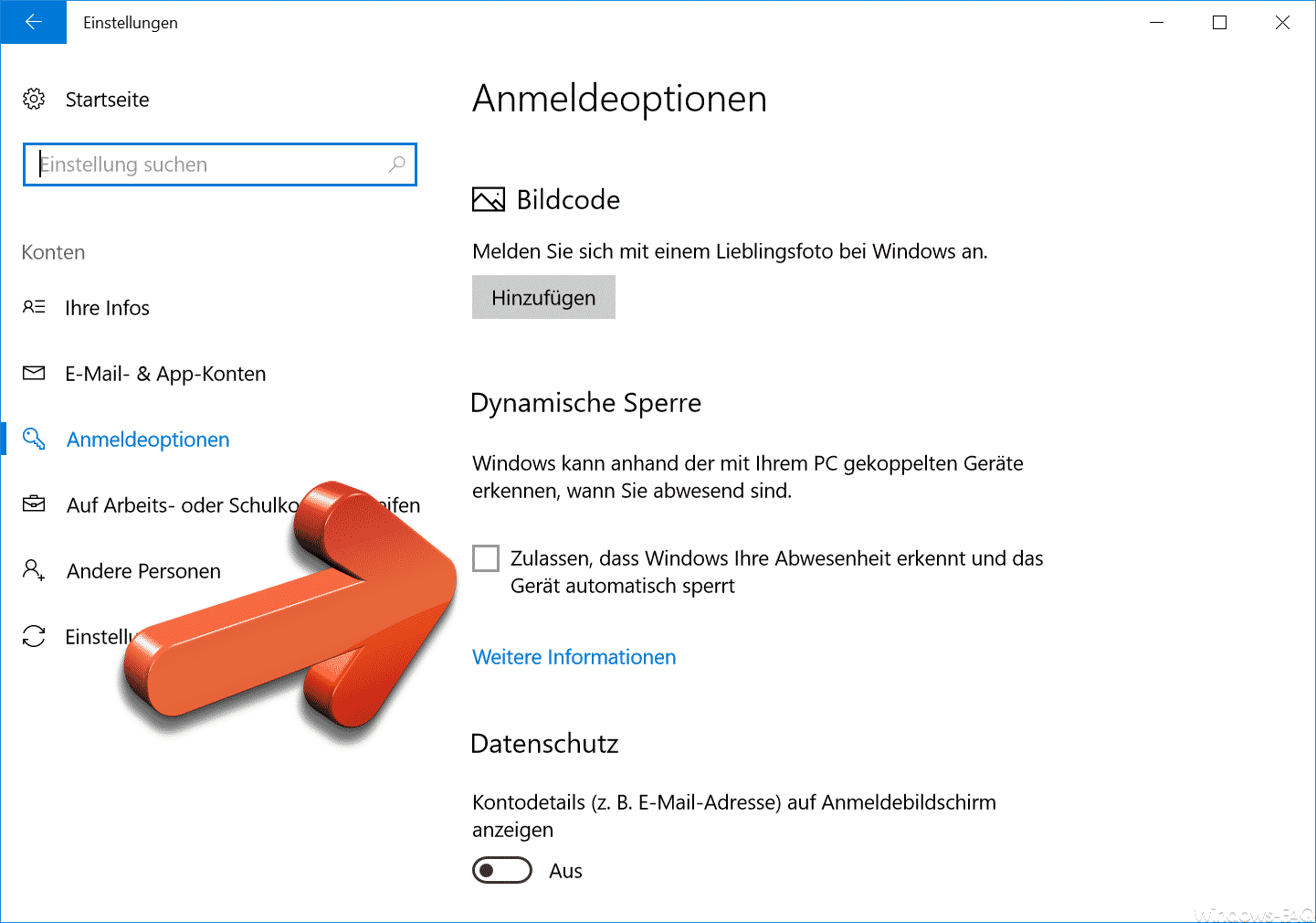 Windows 10 PC automatisch sperren, wenn Ihr den Arbeitsplatz verlasst – Dynamische Sperre