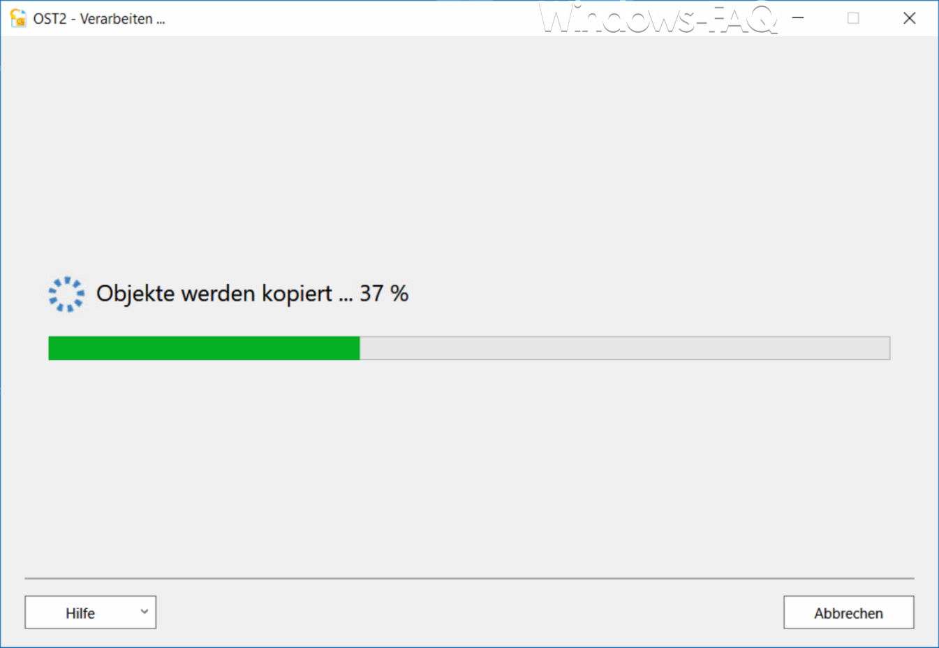OST2 Objekte werden kopiert