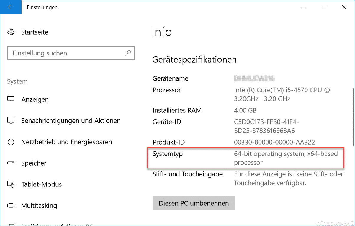 Abfragen ob ein 32- oder 64-Bit Windows installiert ist