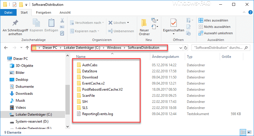 WINDOWS Softwaredistribution