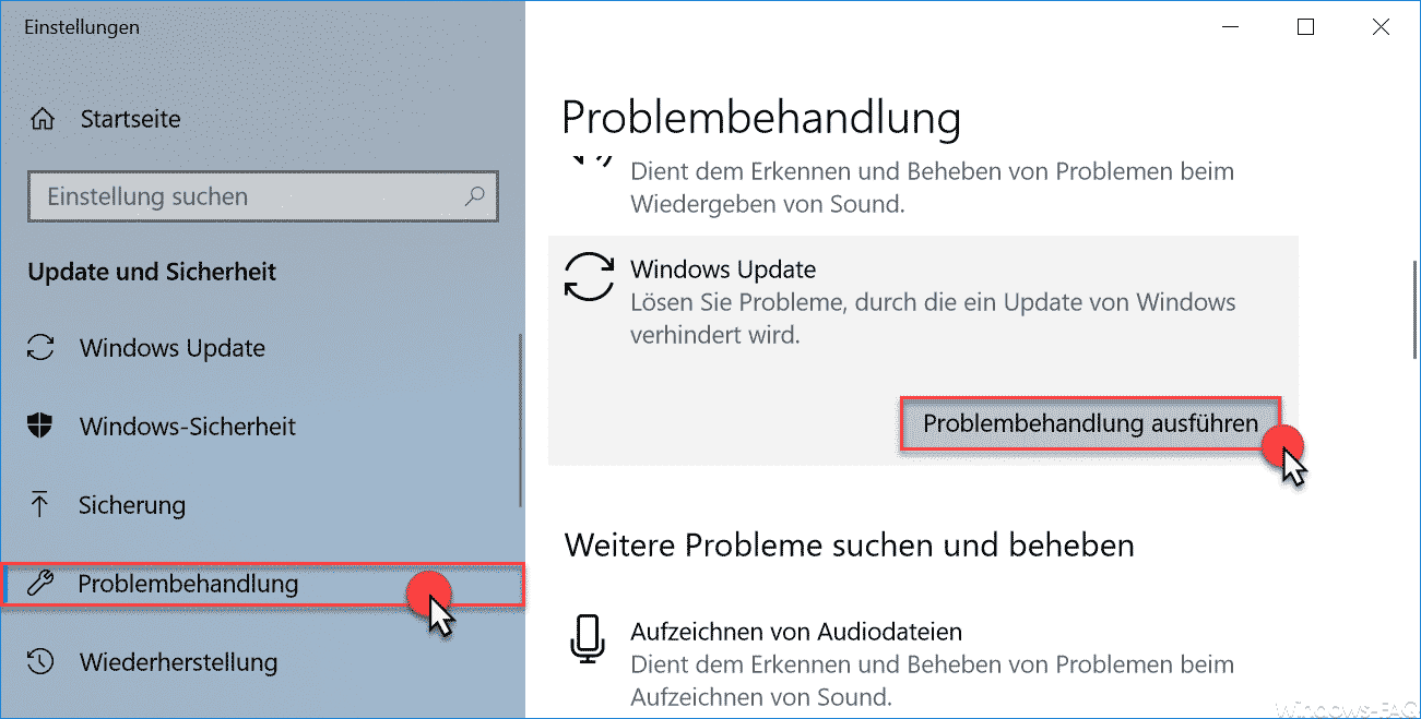 Windows Update Fehlercode 0x80244007