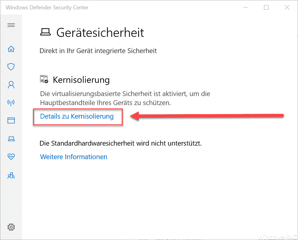 Kernisolierung