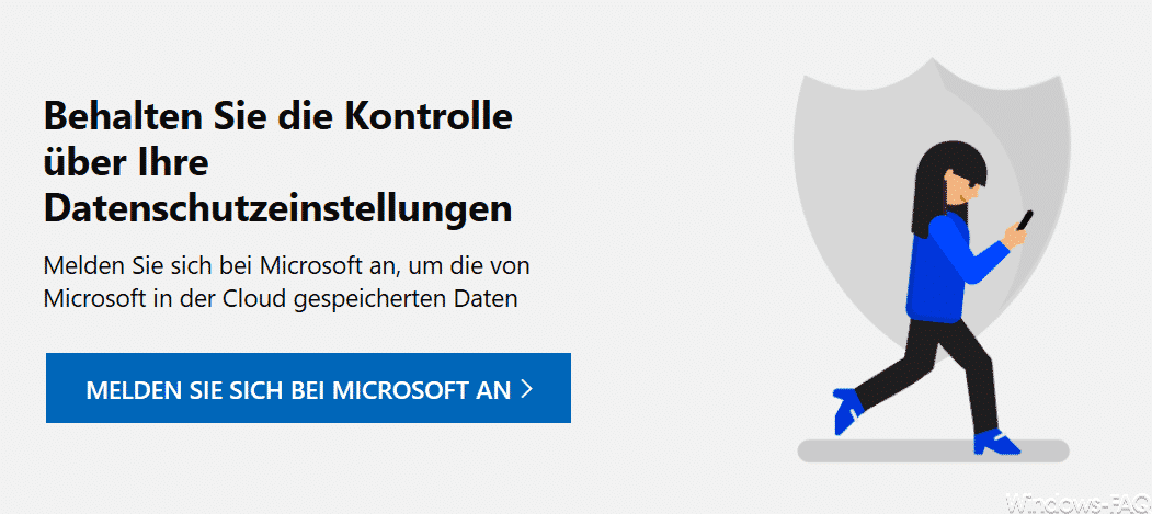 Microsoft Datenschutzeinstellungen