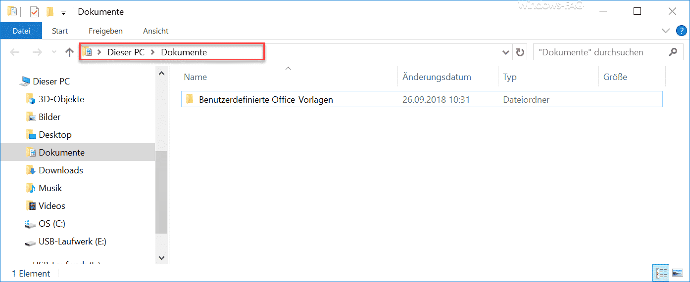 Dieser PC Dokumente