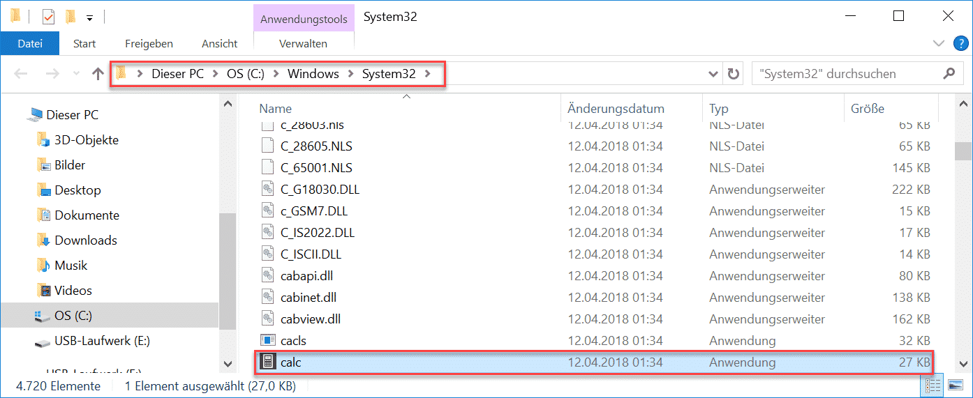 Explorer Parameter Select