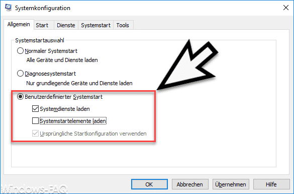 Windows 10 Clean Boot durchführen