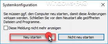 Windows Neu starten