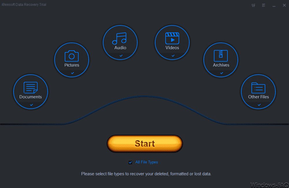 Datenrettung gelöschter Dateien mit iBeeSoft Data Recovery Wizard