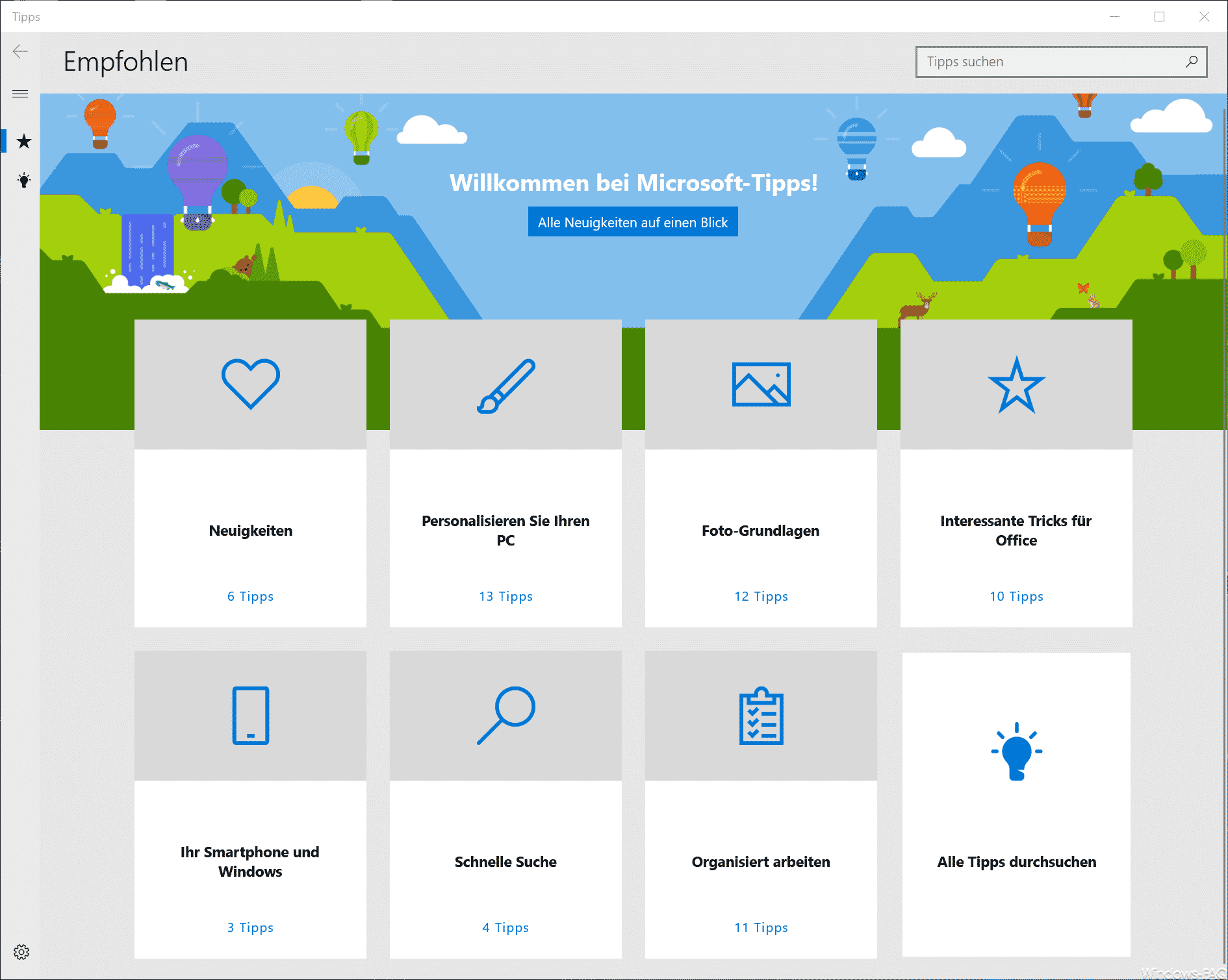 Windows 10 Tipps – Nützliche Erklärungen von Microsoft zu jedem Feature Update