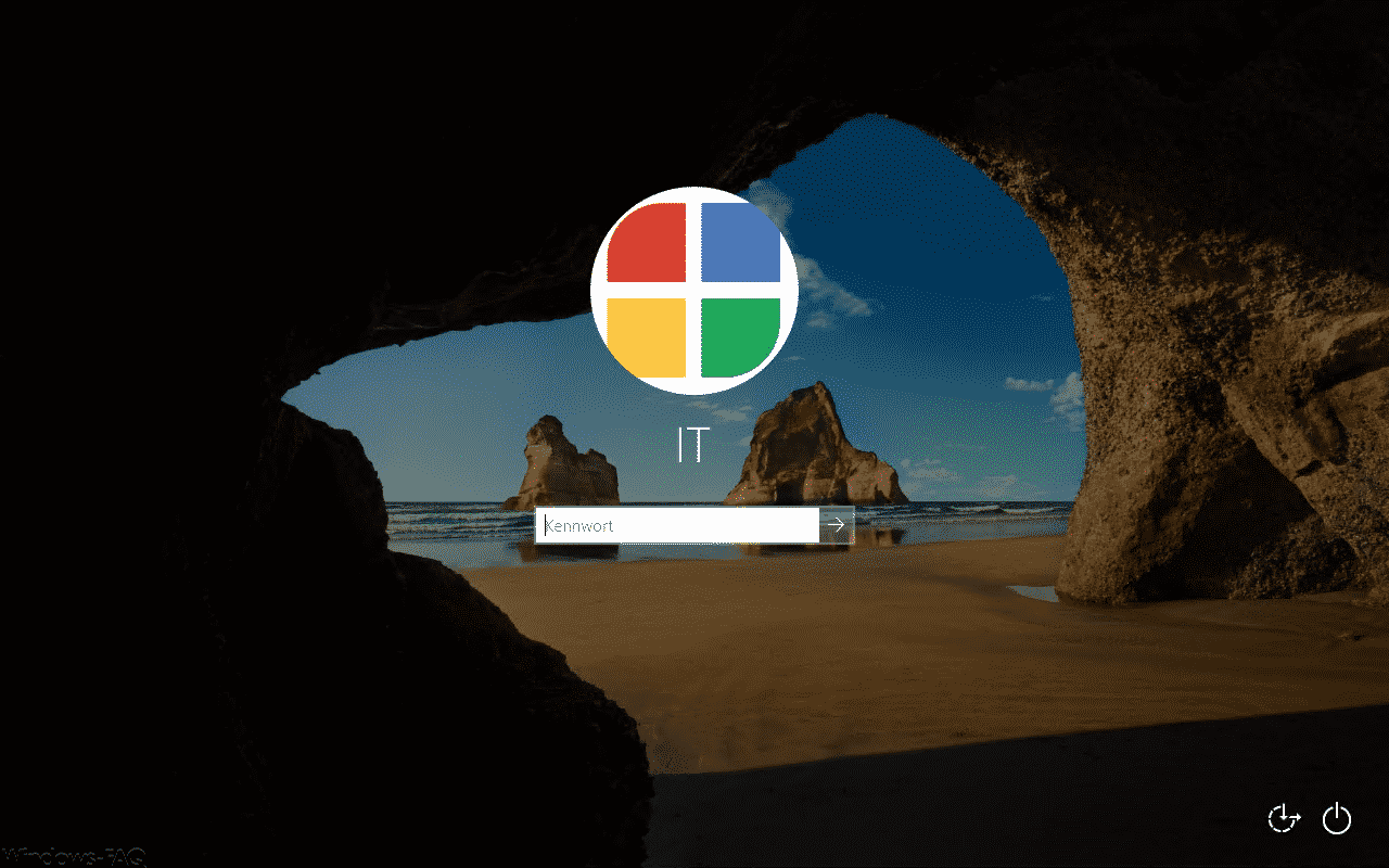 Windows 10 Anmeldung mit eigenem Profilbild