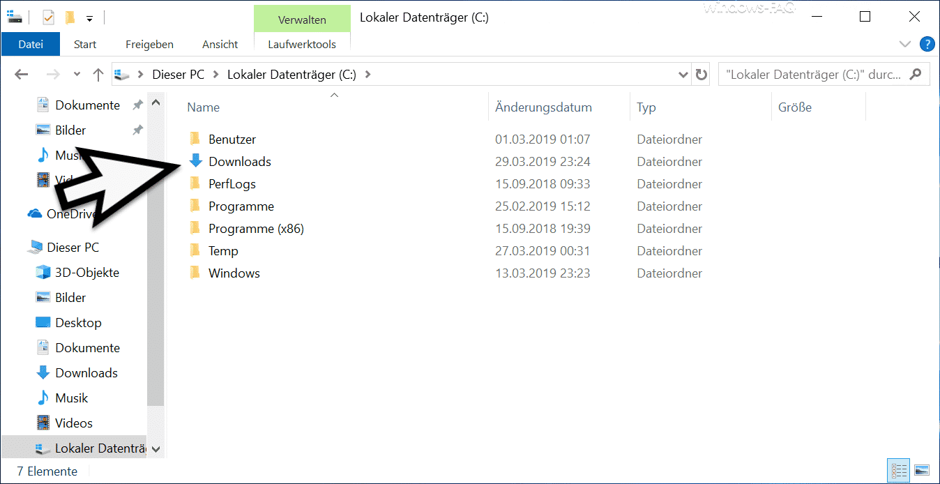 Download Ordner Icon