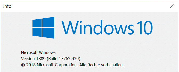 Build 17763.439