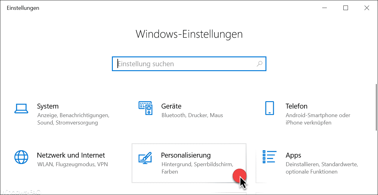 Windows 10 Personalisierung Sounds