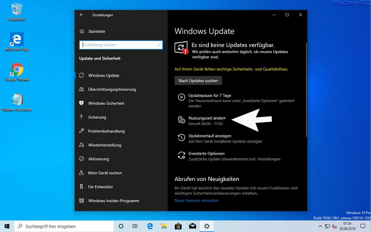 Nutzungszeit von Windows automatisch festlegen lassen