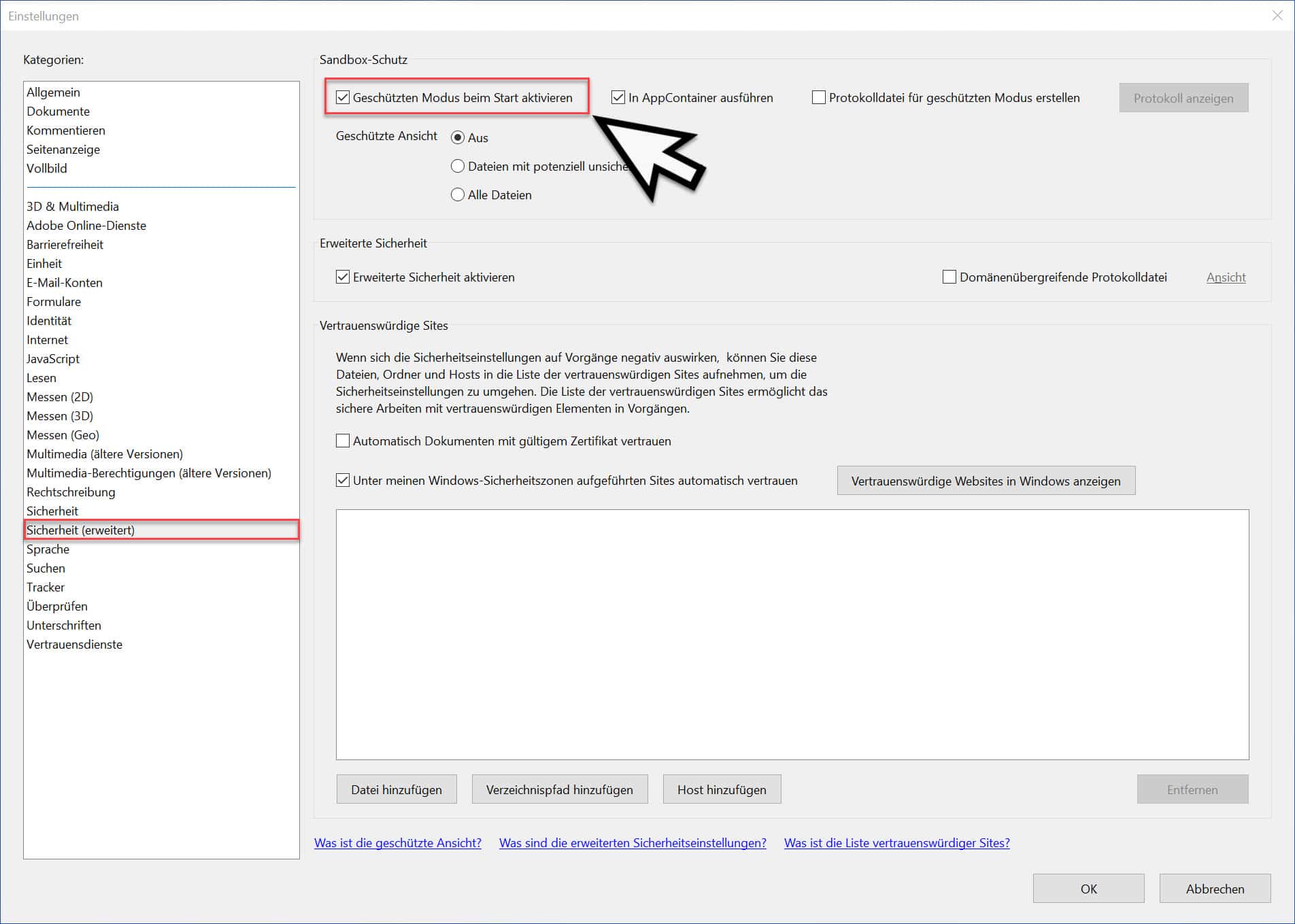 Adobe Acrobat Reader DC startet extrem langsam
