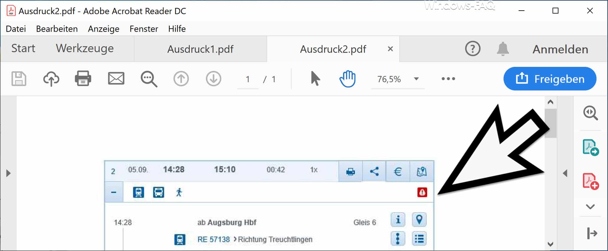 Bild beim Ausdruck nicht abgeschnitten