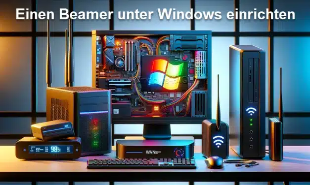 Einen Beamer unter Windows 10 einrichten: So geht’s!