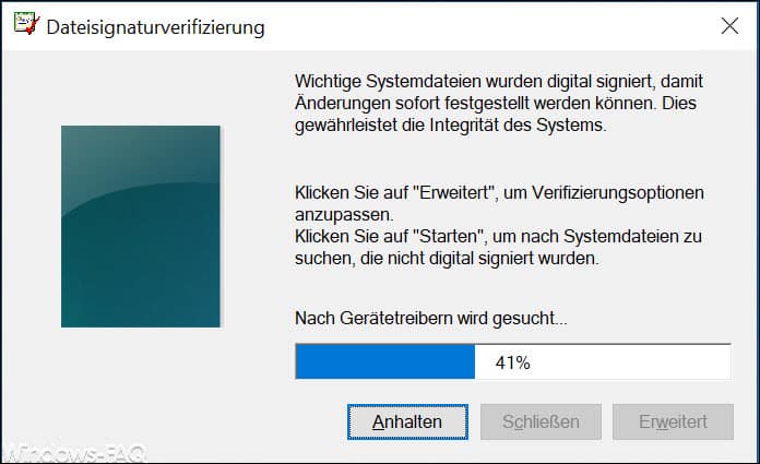 Nach Gerätetreibern wird gesucht...