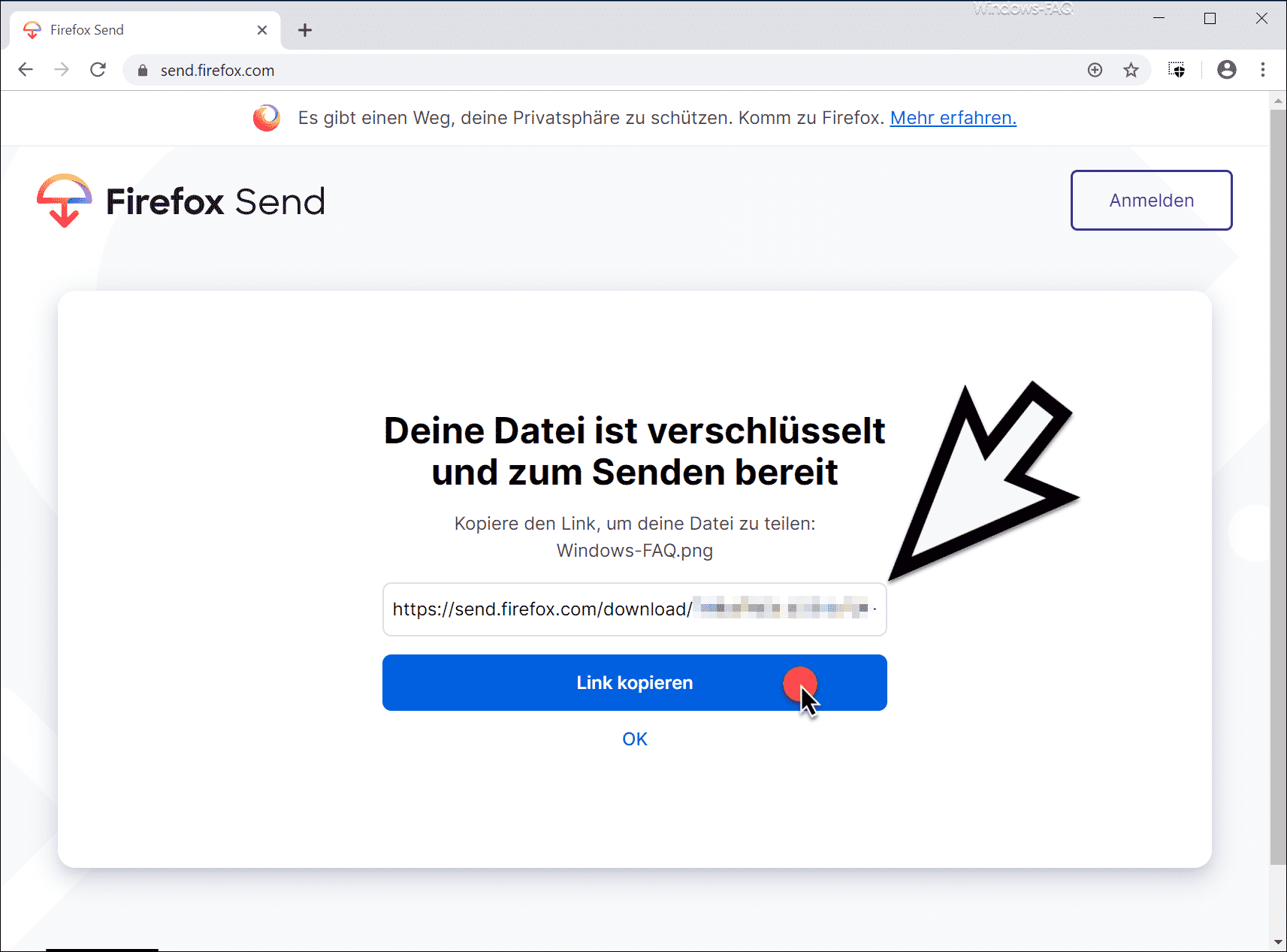 Große Dateien schnell, einfach und verschlüsselt versenden oder zum Download bereitstellen