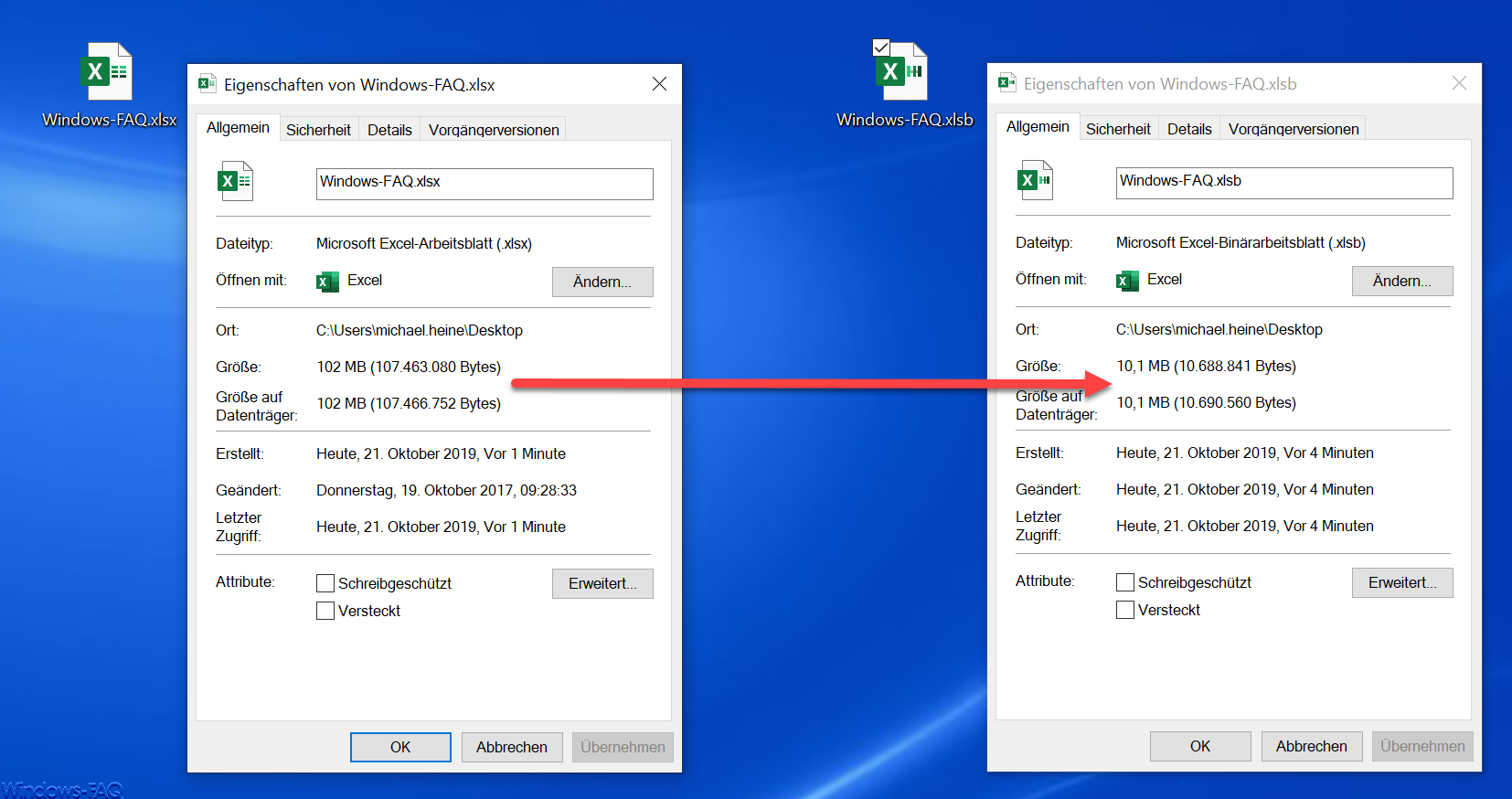 Excel-Dateien ganz einfach verkleinern – XLSB Dateiformat verwenden