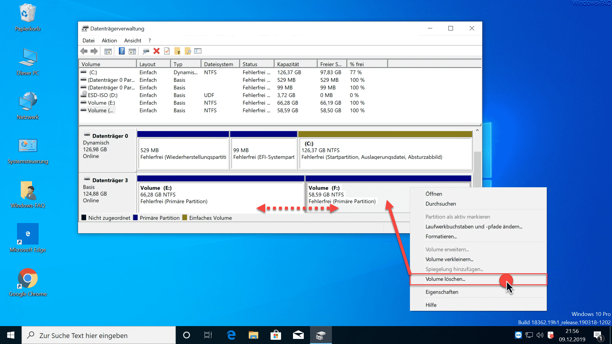 Zwei Windows Partitionen zusammenführen