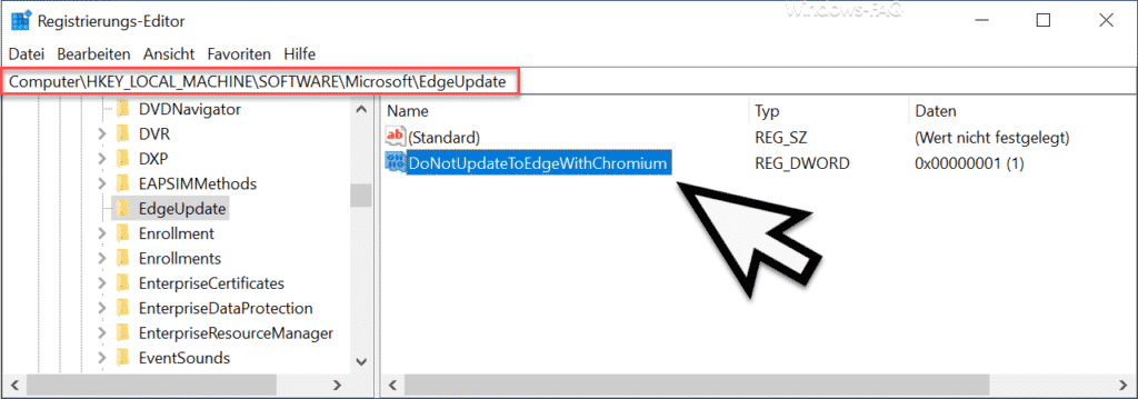 DoNotUpdateToEdgeWithChromium
