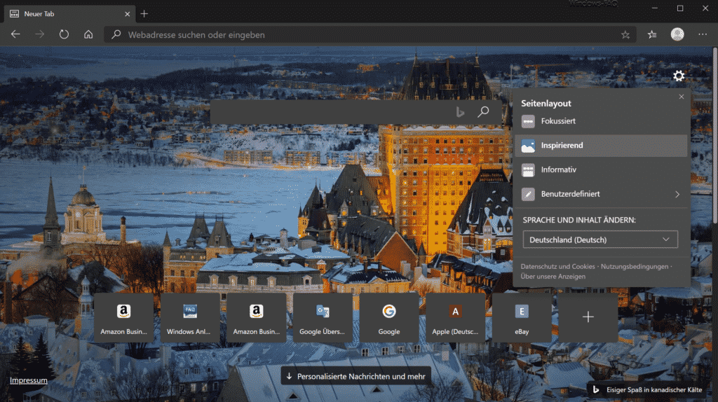 Edge Chromium Tab Inspirierend