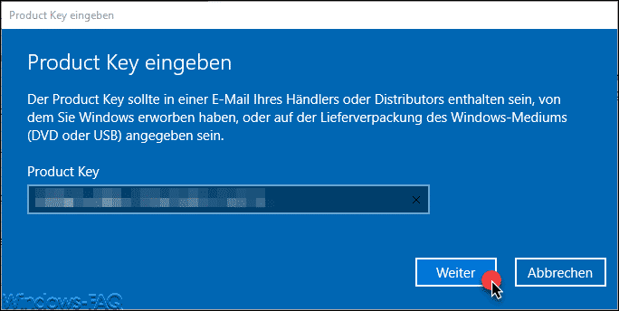 Wie aktiviert man Windows Keys?