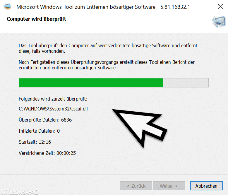 MRT - Computer wird überprüft