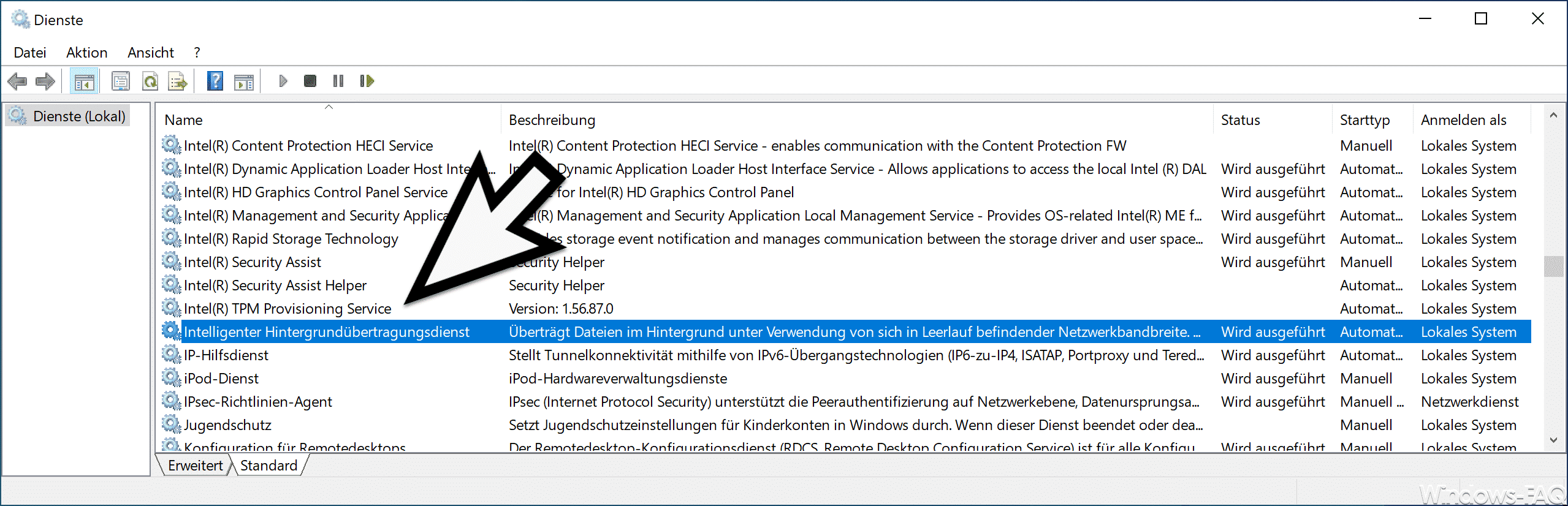 BITS – Der Intelligenter Hintergrundübertragungsdienst für Windows Updates