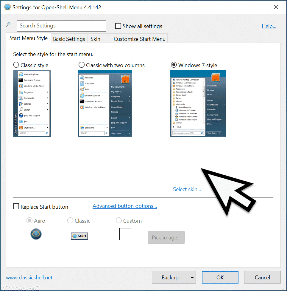 Windows 10 Startmenü Design ändern – Klassisches Startmenü von Windows 7 verwenden