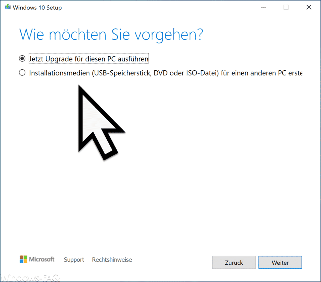 Windows 10 2004 Upgrade
