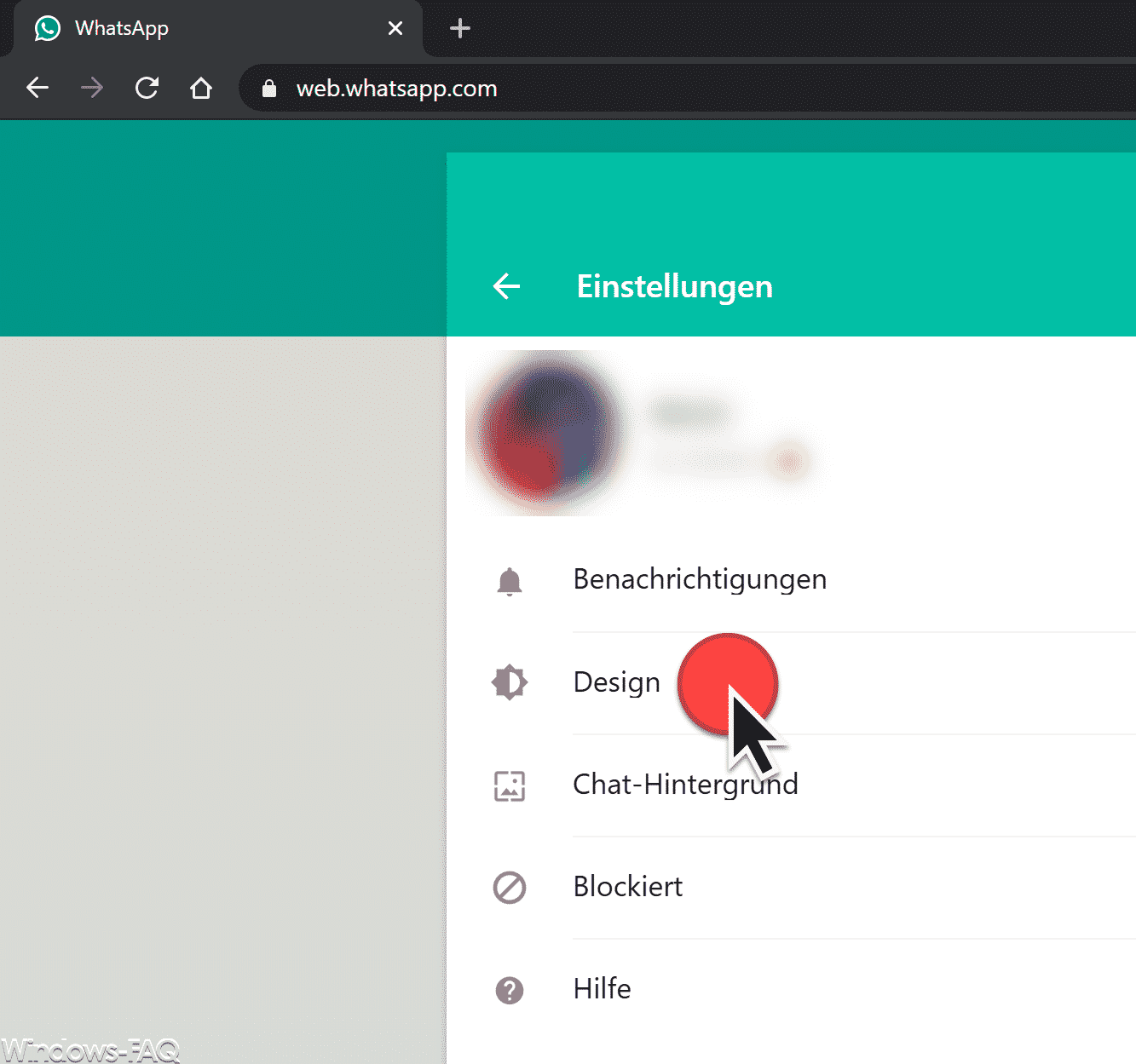 WhatsApp in Dark Mode (Dunkler Modus) unter Windows schalten