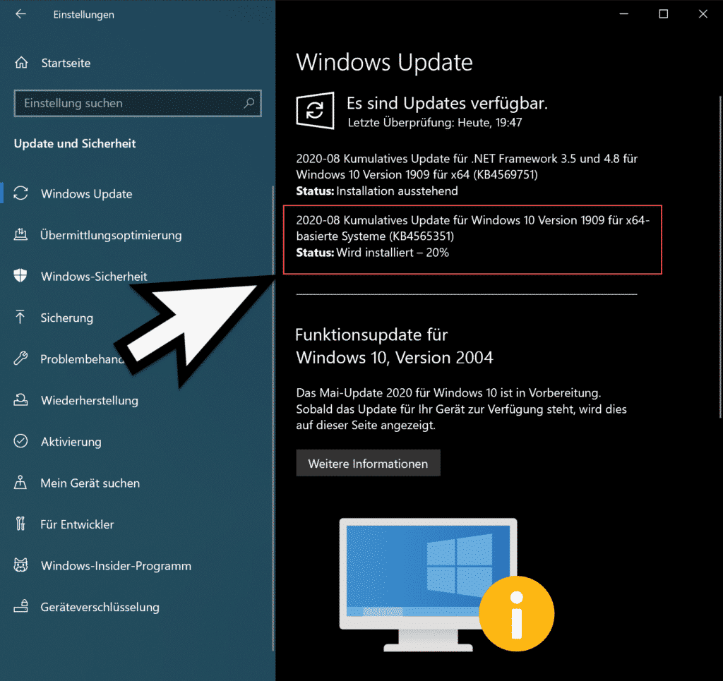 Download Update KB4565351