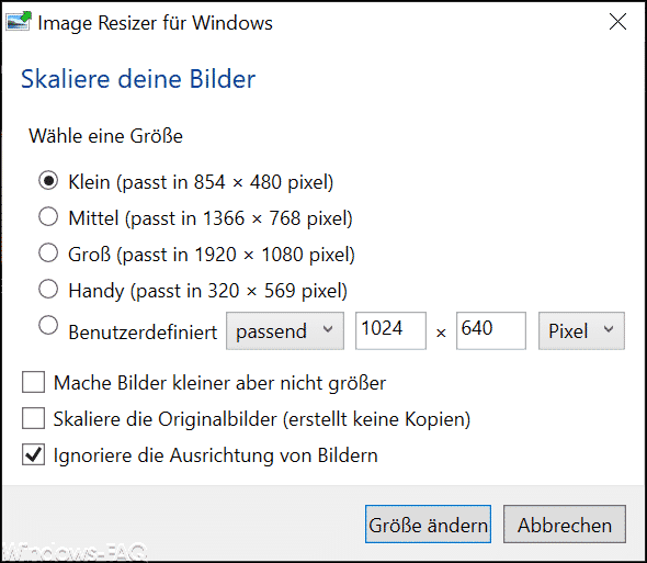 Bilder einfach komprimieren direkt im Windows Explorer