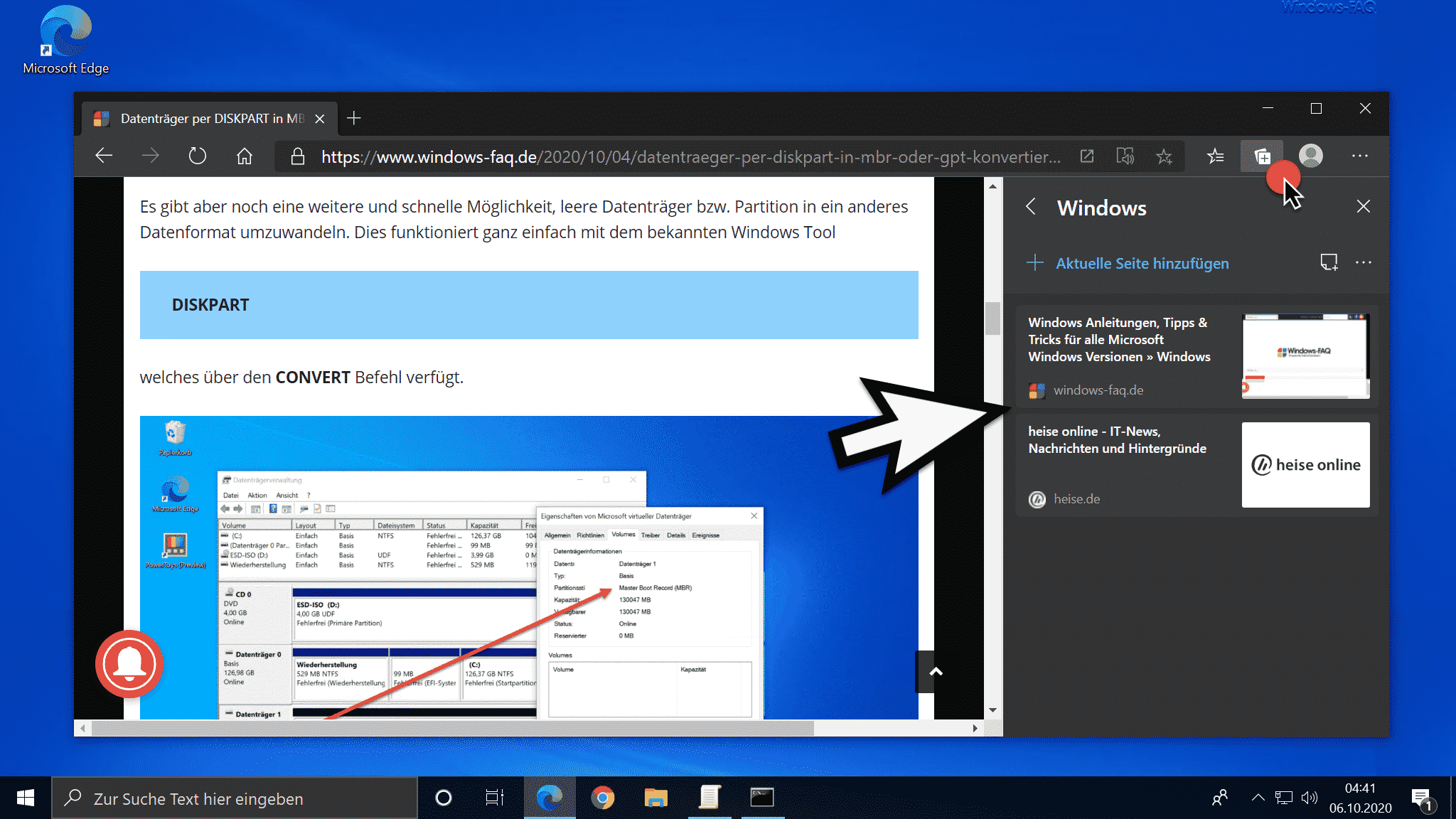 Sammlungen im Edge Chromium – eine Funktion zum Kategorisieren von Webseiten