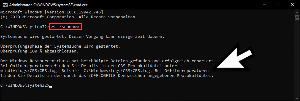 sfc scannow PAGE_FAULT_IN_NONPAGED_AREA