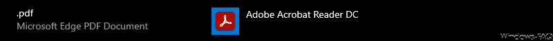PDF Dateityp Adobe Acrobat Reader DC