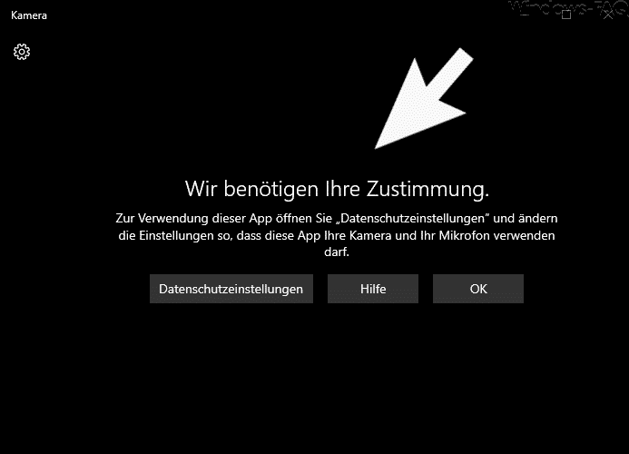 Zugriff auf Kamera deaktivieren per Gruppenrichtlinie