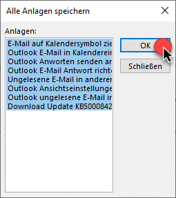 Alle Anlagen speichern