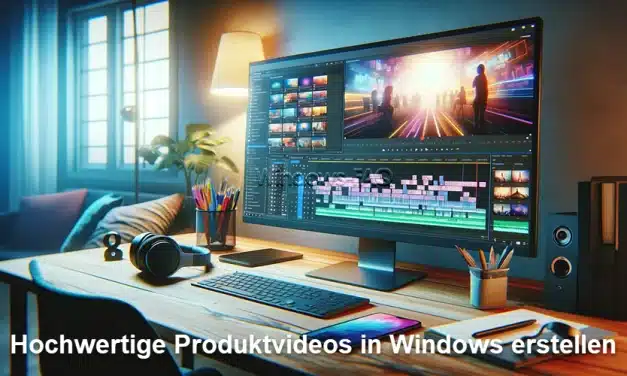 Hochwertige Produktvideos in Windows erstellen