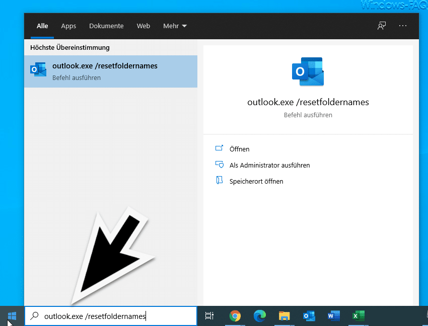 Outlook Ordner in Englisch anstatt in Deutsch