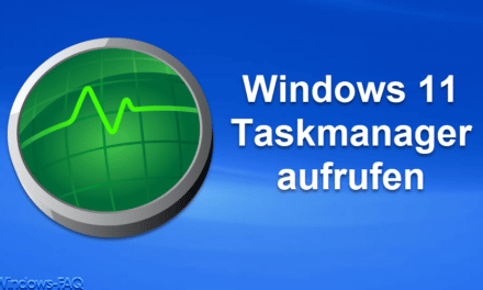 Taskmanager aufrufen Windows 11