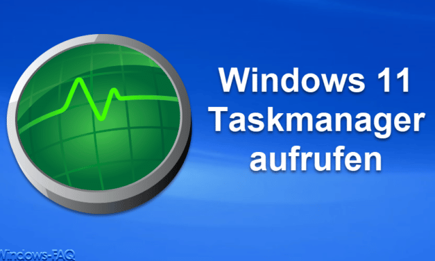 Taskmanager aufrufen Windows 11