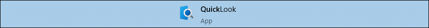 QuickLook