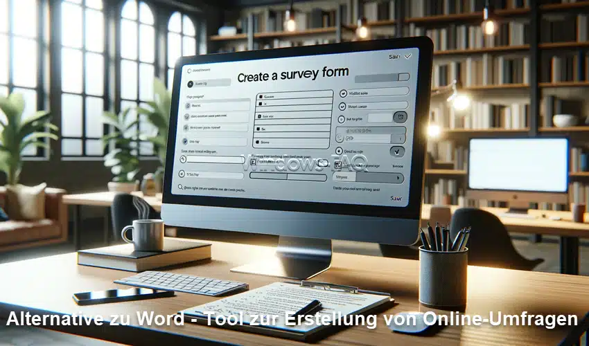 Alternative zu Word – Tool zur Erstellung von Online-Umfragen