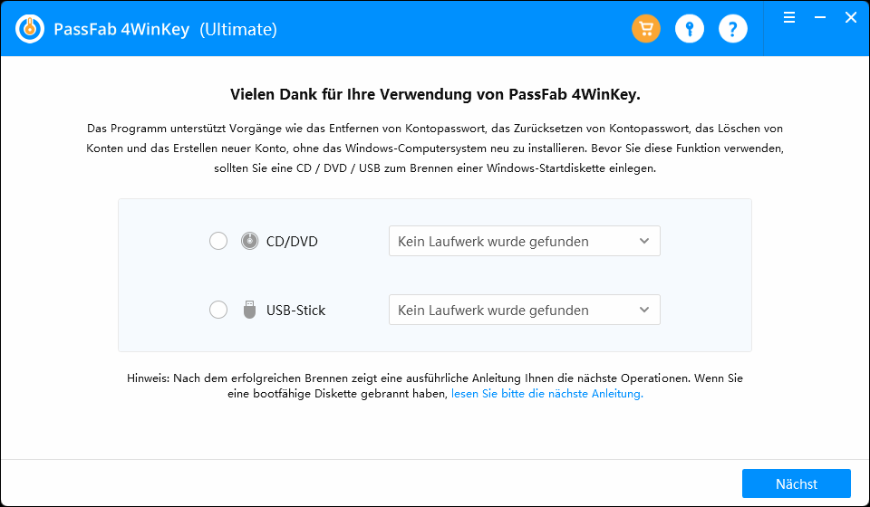 PassFab 4WinKey